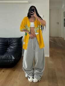 StreetHx 女式夏季休闲街头服饰浅蓝色衬衫