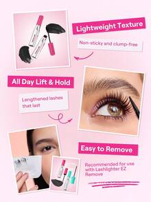 SHEGLAM Lashlighter Up & Out 睫毛膏 品牌 美容 化妝 化妝品 適合女性與女孩 完美搭配冬季 Y2K 時尚 流行 生日禮物 假期 派對準備就緒 最佳顏色