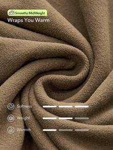 OutZeal Camiseta deportiva de manga larga con cuello alto, ajuste ceñido, de forro polar suave y cálido para mujer, ideal para senderismo y acampada en otoño e invierno - Caqui - Ver 5