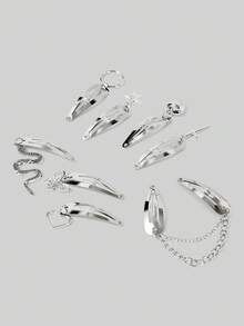 Y2Kool PINZA DE PELO - Plateado - Ver 1