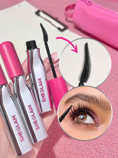 SHEGLAM Lashlighter Up & Out ماسكارا علامة تجارية جمال مكياج مستحضرات تجميل للنساء الفتيات مثالي لفصل الخريف الشتاء مثالي ل- Y2K أزياء أنيقة هدية حفلة جاهز أفضل لون