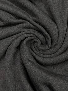 INAWLY Women's Casual Hooded Jacket, Comfortable Long Sleeve Fuzzy Hood Sweatshirt, Suitable For Daily Wear - Dark Grey - View 4