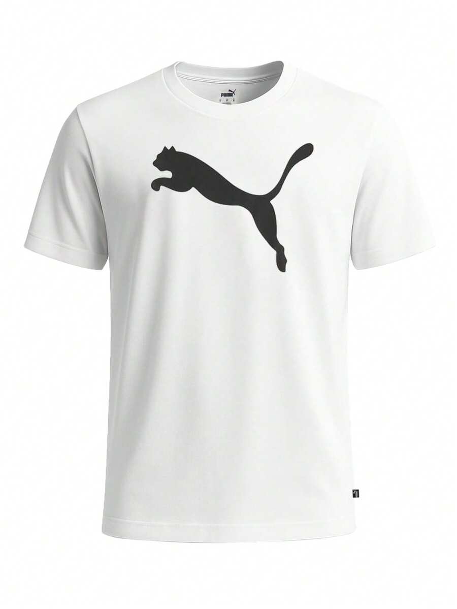 Puma Teamrise Men's T-Shirts White - 白色 - 查看 1