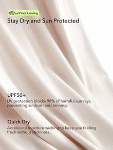 OutZeal SunProof UPF50+ 速干防晒夹克 女款 带侧口袋 日常休闲 - 卡其色 - 查看 6