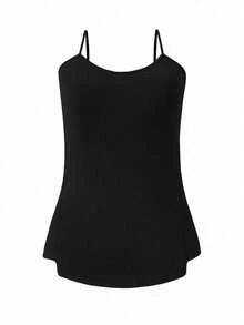 EMERY ROSE 大码休闲撞色格子长夹克和纯色细肩带连体裤 2 件套秋季