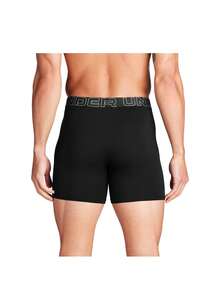 Under Armour 3 Pack Men's Boxer Briefs - Black - View 3