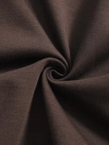 INAWLY بلوزة نسائية كبيرة الحجم بأكمام طويلة منسدلة وسحاب نصفي بطراز أمريكي قديم