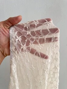 Rustia Plus Size Women Plunging Neckline Lace Trim Sexy Blouse