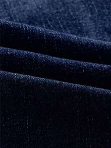 EURMUSE Blugi casual rupți, croială slim, lungime 7/8 - Spălare întunecată - Vizualizare 11