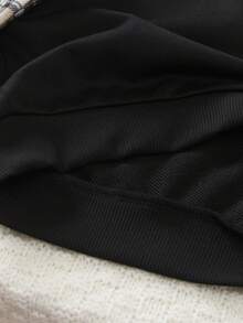 Conjunto de 2 peças/conjunto para meninos, novo design, duas peças, blusa de manga comprida com gola alta e calças largas, tecido confortável, adequado para uso diário, escola, férias, brincadeiras ao ar livre