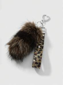 ROMWE Goth Bag Charms - Brown - View 12