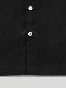 PAVTROS 大码男士休闲宽松工装口袋衬衫，纽扣前开襟短袖衬衫，多口袋设计衬衫，都市休闲风格，百搭实用，适合送礼，男友礼物