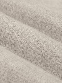 Franclia 2pcs/Set Women Casual Loose Knit Sweater & Pants Loungewear Set, Comfortable & Minimalist Design