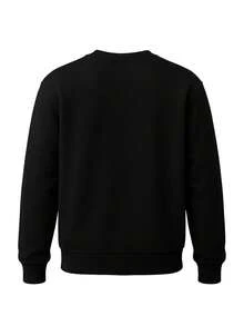 Men's Sweatshirt Black - Black - View 5