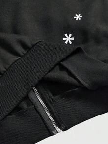 ROMWE 2 件套女士可爱甜美女孩星星蝴蝶结翅膀宽松运动衫和运动裤套装