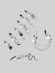 Y2Kool PINZA DE PELO - Plateado - Ver 2