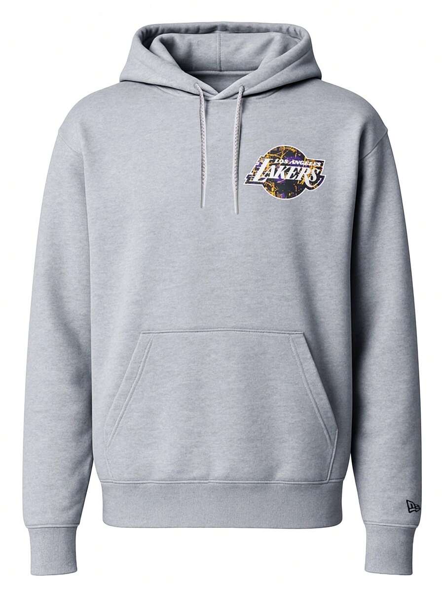 Los Angeles Lakers Men's Hoodies Grey - Grey - View 1