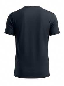 Diesel T-Diegos-K30 Men's T-Shirts Navy Blue - Navy Blue - View 5