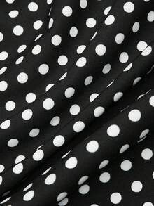 Sweetra Váy chữ A dáng rộng cho nữ phong cách cổ điển, tiên phong, đại học, thời trang đường phố, trang trí nơ 3D, in kỹ thuật số, họa tiết Punk, chú hề đen, ảo thuật gia, sọc đen trắng, chấm bi, sân khấu, hộp đêm, tiệc tùng, quán bar, phù hợp cho lễ Halloween, trở lại trường, ngày lễ, trang phục hàng ngày, rộng rãi/đi làm/đi học, ngày lễ tình nhân, tiệc tùng - Nhiều màu - Xem 7