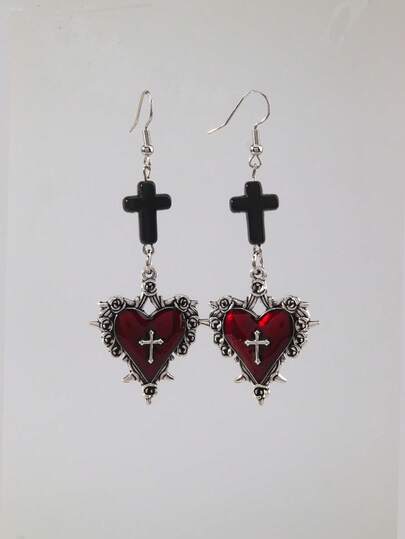 Goth Women Dangle Earrings