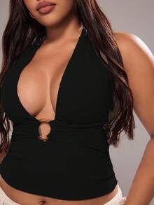 Rustia American Style Sexy Streetwear Spaghetti Strap Camisole Top For Women