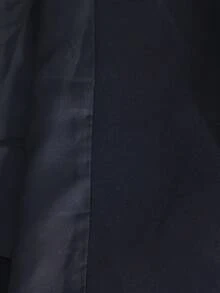 秋冬英伦风双层弹力拼布仿毛长款宽松外套 - 彩色 - 查看 8