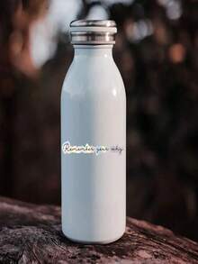 1/3 buc/6 buc autocolant "Ține-ți minte de ce", autocolant motivațional, autocolant cu citat pozitiv, autocolant pozitiv, autocolant pentru sticlă de apă, autocolant pentru laptop, autoadeziv, de unică folosință, rezistent la decolorare, perfect pentru laptopuri, sticle de apă, mașini, înapoi la școală - laser - Vizualizare 4