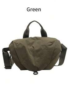 Joivida 1 件简约时尚斜挎包，男女休闲轻便单肩包，可调节带宽，肩带，便携斜挎包 - 彩色 - 查看 11