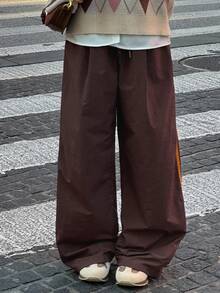 DAZY 女童休闲裤，秋季 - 棕色 - 查看 5