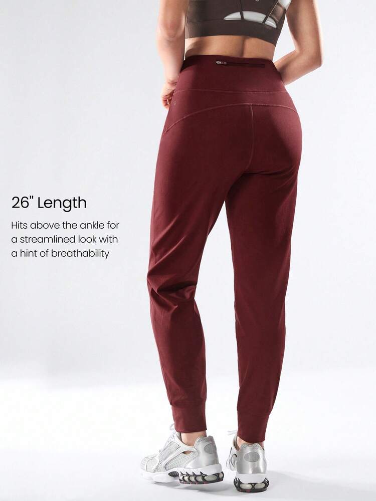 FeatherFit™-Warm Cozy Warm Regular Fit Jogger With Back Zip Pocket Daily Casual Autumn Winter