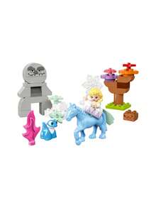 LEGO Elsa & Bruni Magical Forest Building Blocks Set de joacă, cameră de jucării și decorațiuni interioare, cadou perfect de aniversare pentru copii mici, copii, băieți și fete de la 2 ani în sus