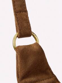 Aralina Cowboy Style Underarm Bag, Women's Shoulder Crossbody Bag, Bohemian Retro Tassel Bag, New Arrival 2025 Autumn/Winter - Coffee Brown - View 9