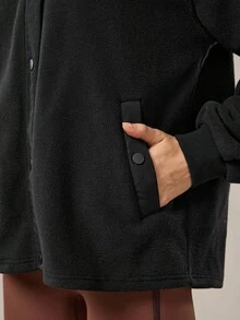 OutZeal Women Thermal Fleece Stand Neck Zip UpOutdoor Fleece Winter Fall Daily Casual