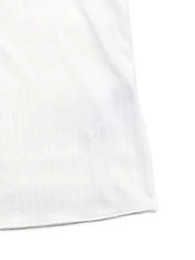 GlowEve 女士夏季纽扣设计圆领短袖休闲百搭T恤 - 白色 - 查看 5