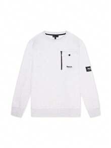 BENCH Men's Sweatshirt Grey - Black - View 1