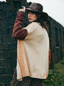 Bohemela Women's Casual Loose Fit Long Sleeve Button-Up Cardigans, Versatile For Everyday Wear Autumn Winter Clothes For Women