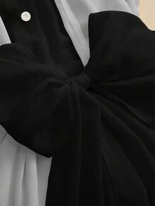 GlowEve Women's Dopamine Fashionable Rejuvenating Long Sleeve Shirt And Pants 2 Pieces Set - Black - View 6