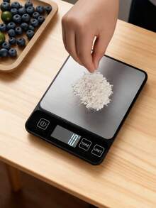 JMMO Digital Food Scale 10kg/22lb - Precise 1g/0.04oz Graduation Kitchen Scale For Baking & Cooking, Stainless Steel With Tare Function.Requires 2*AAA Batteries For Power Supply(Batteries Not Included).