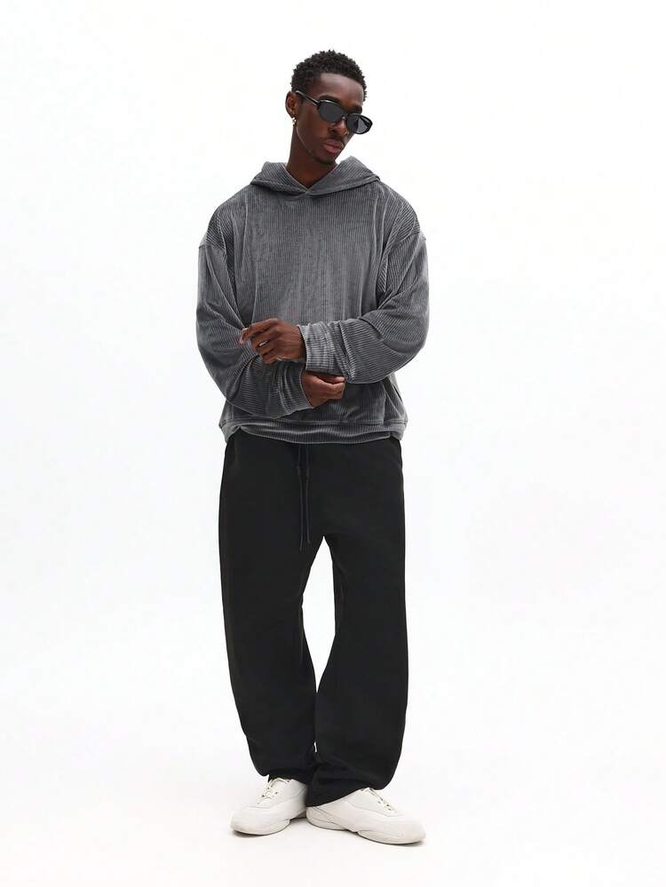 Bluza z kapturem ściągana sznurkiem