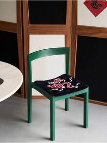 Joivida Chinese-Style Seat Cushions Featuring Dragon And Floral Patterns, Thickened Non-Slip Mats, Suitable For Sofas, Car Seats, And Oriental-Style Home And Car Decorations. - Multicolor - View 8