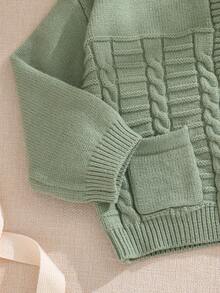 Souflis Souflis 2pcs Baby Boys Casual Stylish Cute Green Patterned Cardigan Sweater And Striped Bib Pants Set, Suitable For Travel, Vacation, Home, Daycare, Autumn/Winter, Christmas, Back To School, Party, Versatile Baby Boy Knitted Set Green Baby Clothes Green Outfits For Baby Boy Newborn Light Green Outfit Unisex Green Full Sleeve Shirt Set For Baby Boy Winter Christmas Halloween Toddler Cardigan Sweater Autumn Fall Jumpers Sweaters Tops Dress Dresses Christmas Jumper Cozy Pixies Prepcrw Christmas Outfit Halloween  New Born Toddler  Fall Winter Dress Halloween  Romper Stuff Halloween Jumper Jumper Cardigans Shirts White Cardigan Clean Downtown Off The Shoulder Sweater Outfit Sets Pink Sweater Jacket Cute Fall Outfits Outfits Top Maija Christmas Dress  Toddler Fall Dark Purple Skirt Christmas Sweater  Fall Sweaters Unisex White Sweater Vest Skirt Sets