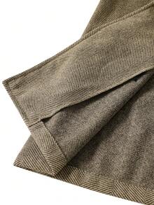 SHEIN 2pcs/Set Boys' Gentleman Suit, Double-Breasted Casual Style, Suitable For Outings, Parties, And Business Occasions