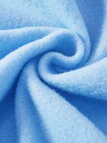 SHEIN 2pcs Women Set, Autumn/Winter New, Light Blue Stand Collar Zip-Up Hoodie, Matching Long Sleeve Sweatpants With Ribbed Cuffs, MEW YORK REOOKLYN Letter Print, Comfortable Casual, Mother-Daughter Matching - Baby Blue - View 7