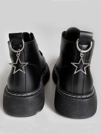 2pcs/Set Gothic Sword Pendant Shoe Decor, Unisex, Halloween