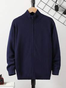 كنزة صوفية كارديجان سميكة مزودة بسحاب للأولاد المراهقين، قماش ناعم مناسب للارتداء اليومي، مناسبة للربيع/الخريف/الشتاء، كنزة صوفية كريسماس/هالوين، كنزة صوفية كريسماس دافئة