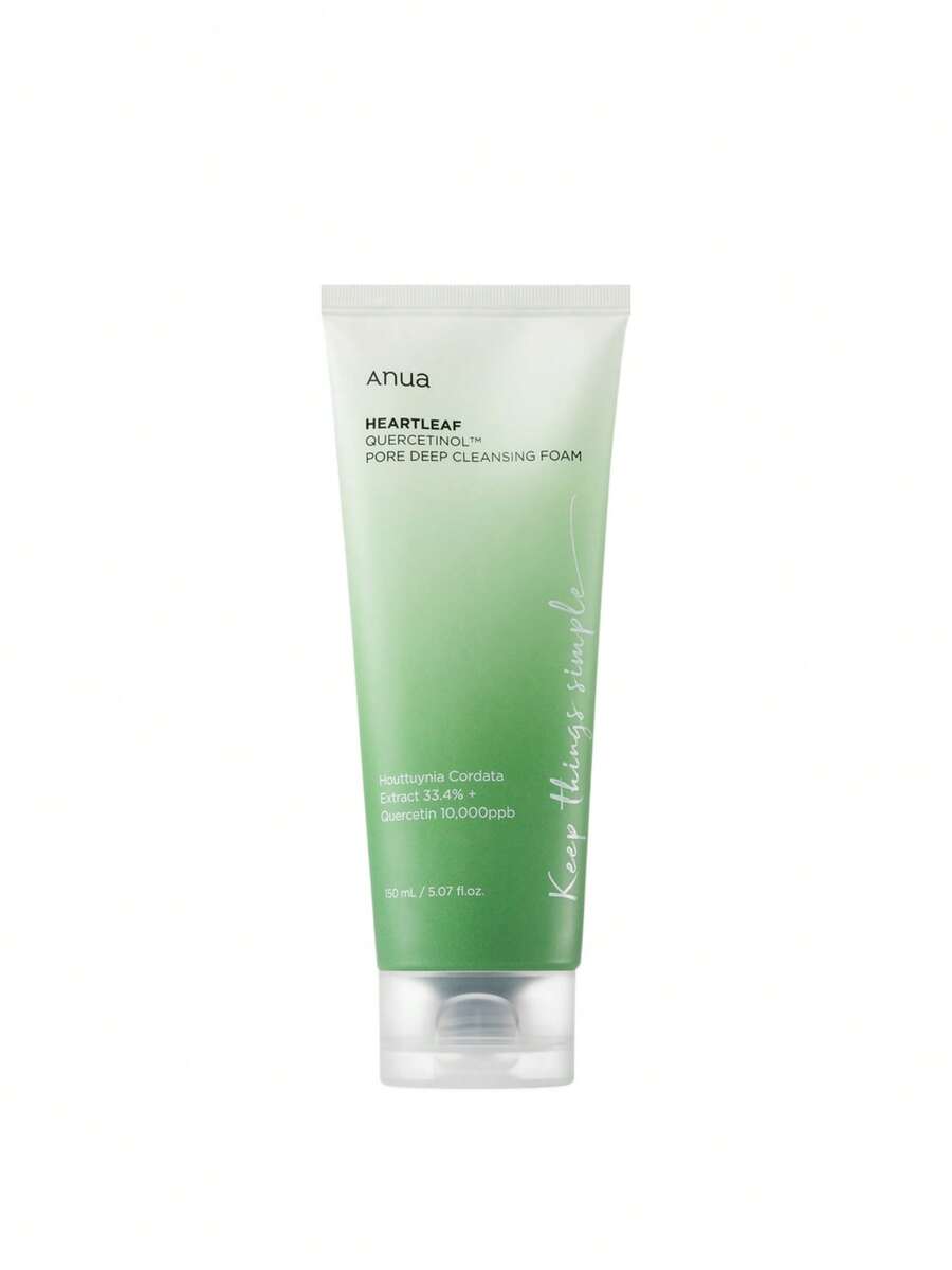 Anua Heartleaf Quercetinol Pore Deep Cleansing Foam 150 Ml - Mustard Yellow - View 1