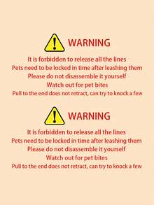 HOLAPET 1件装宠物牵引绳，伸缩狗牵引绳 - 棕色 - 查看 7