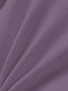 Franclia Unique Design Solid Color Wrap Cardigan For Women - Purple - View 6