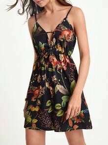 CAJUNI Monos de mujer casuales y sueltos con estampado