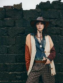 Bohemela Women's Casual Loose Fit Long Sleeve Button-Up Cardigans, Versatile For Everyday Wear Autumn Winter Clothes For Women